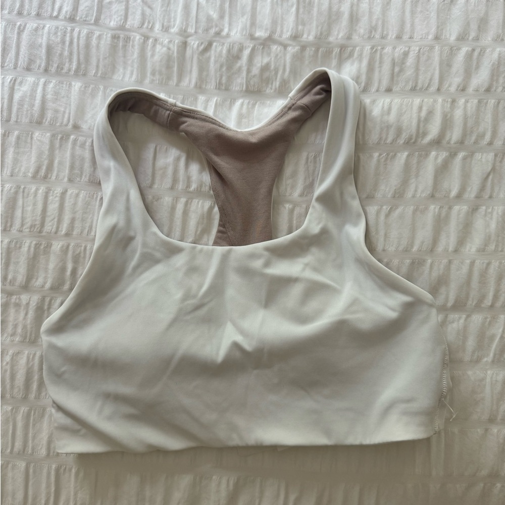 LULULEMON White Sports Bra W/Hooks